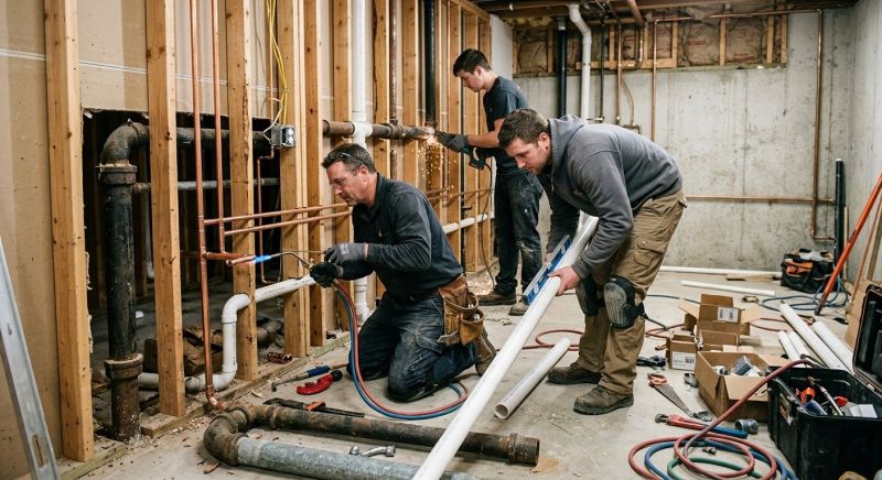 Plumbing Relocation in Denver, CO
