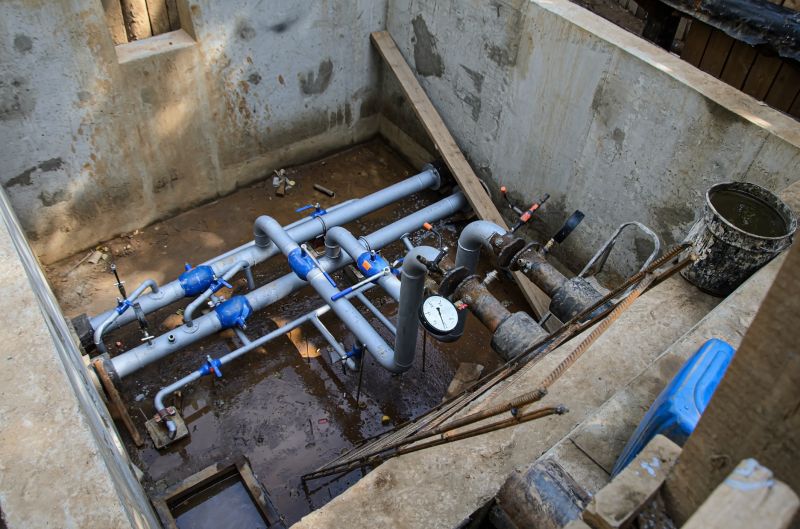 Piping System Close-up