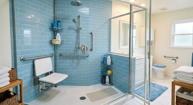 Senior Shower Installation in Doylestown, PA