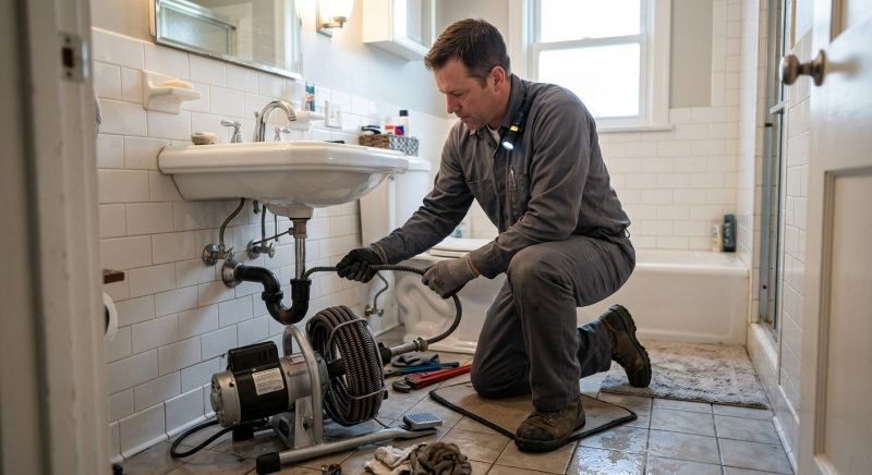 Sink Drain Cleaning in Columbus, OH